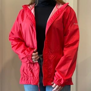 Women’s Columbia Light Windbreaker Jacket - Medium